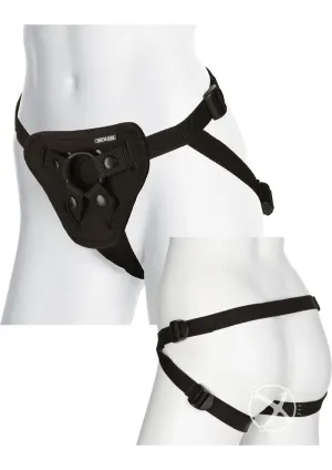 Vac-U-Lock Platinum Luxe Harness with Butt Plug