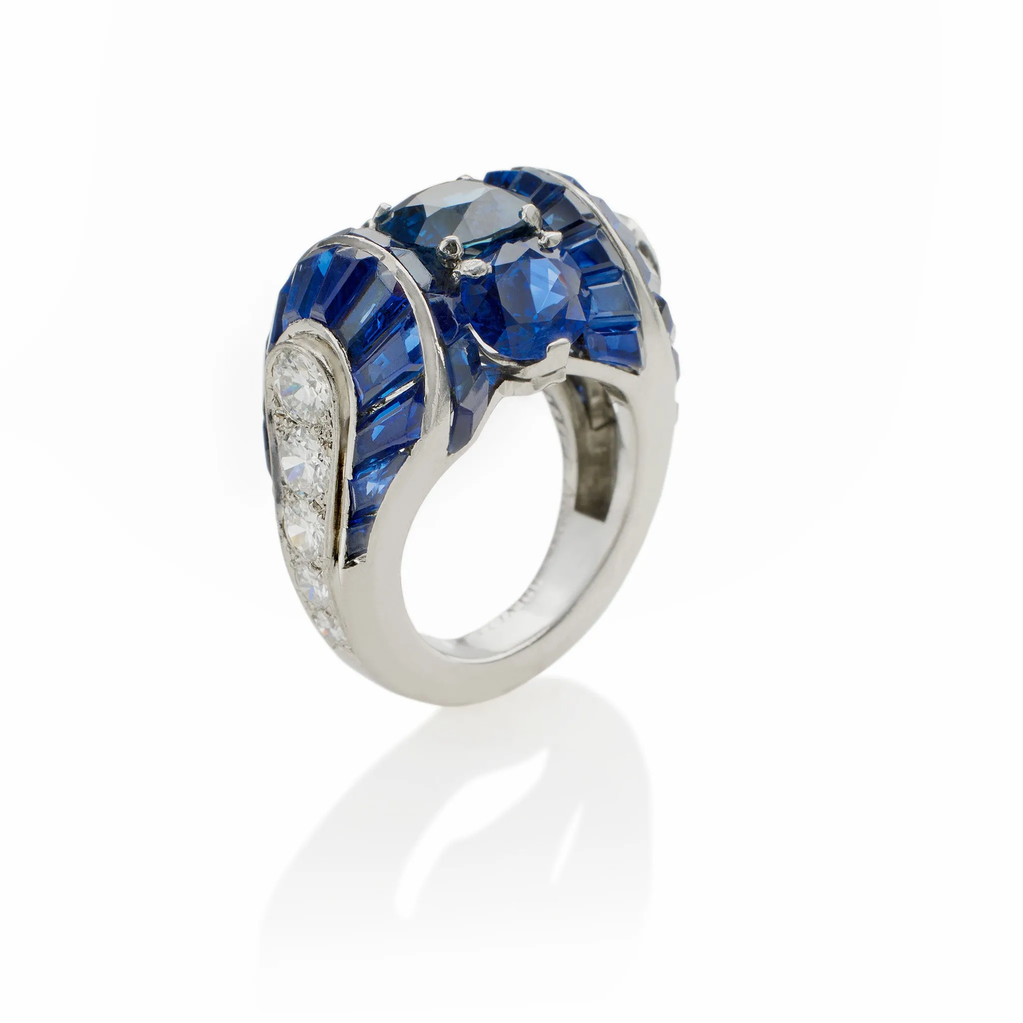 Van Cleef & Arpels Paris No-Heat Burmese Sapphire Ring