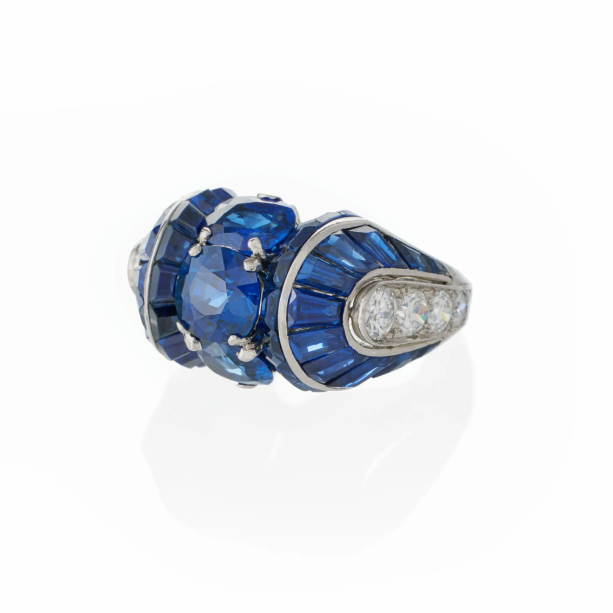 Van Cleef & Arpels Paris No-Heat Burmese Sapphire Ring