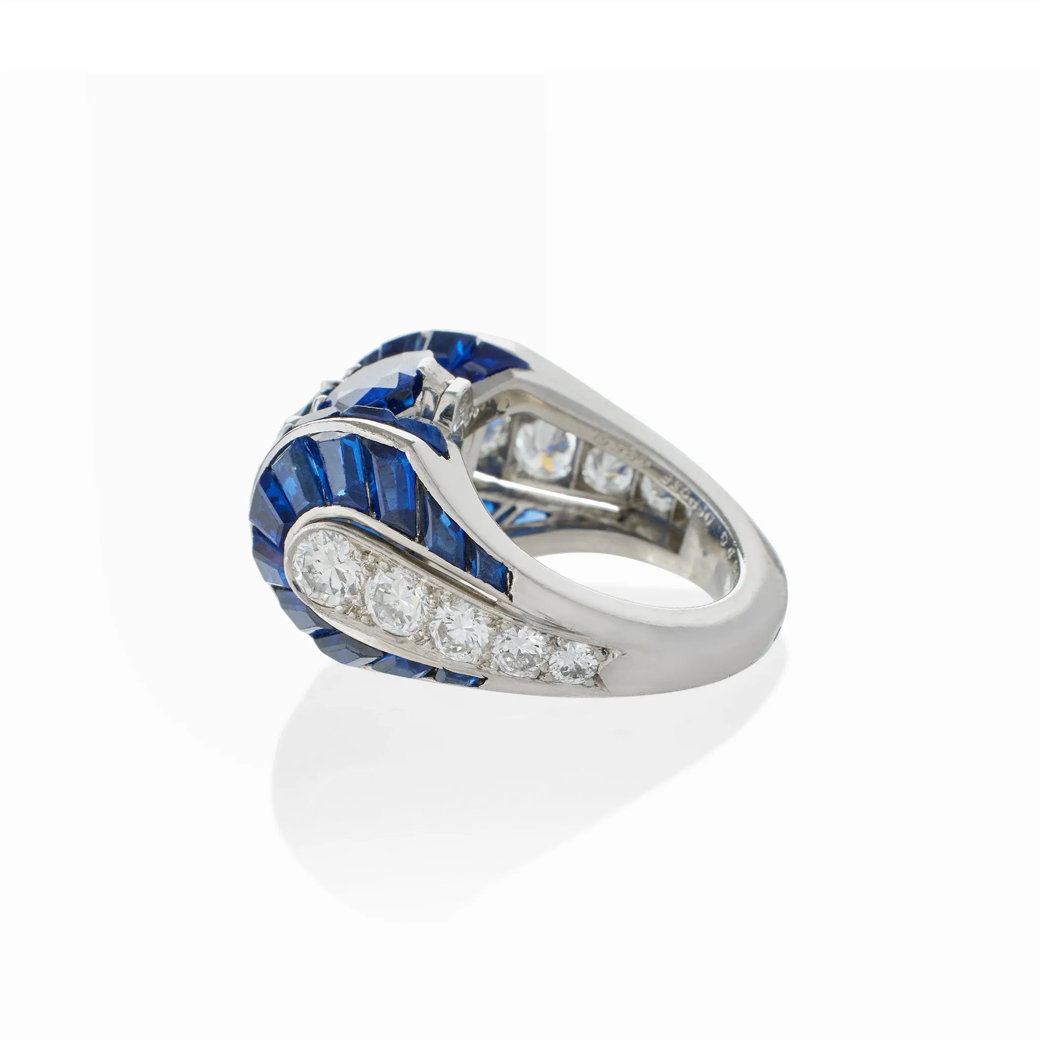 Van Cleef & Arpels Paris No-Heat Burmese Sapphire Ring