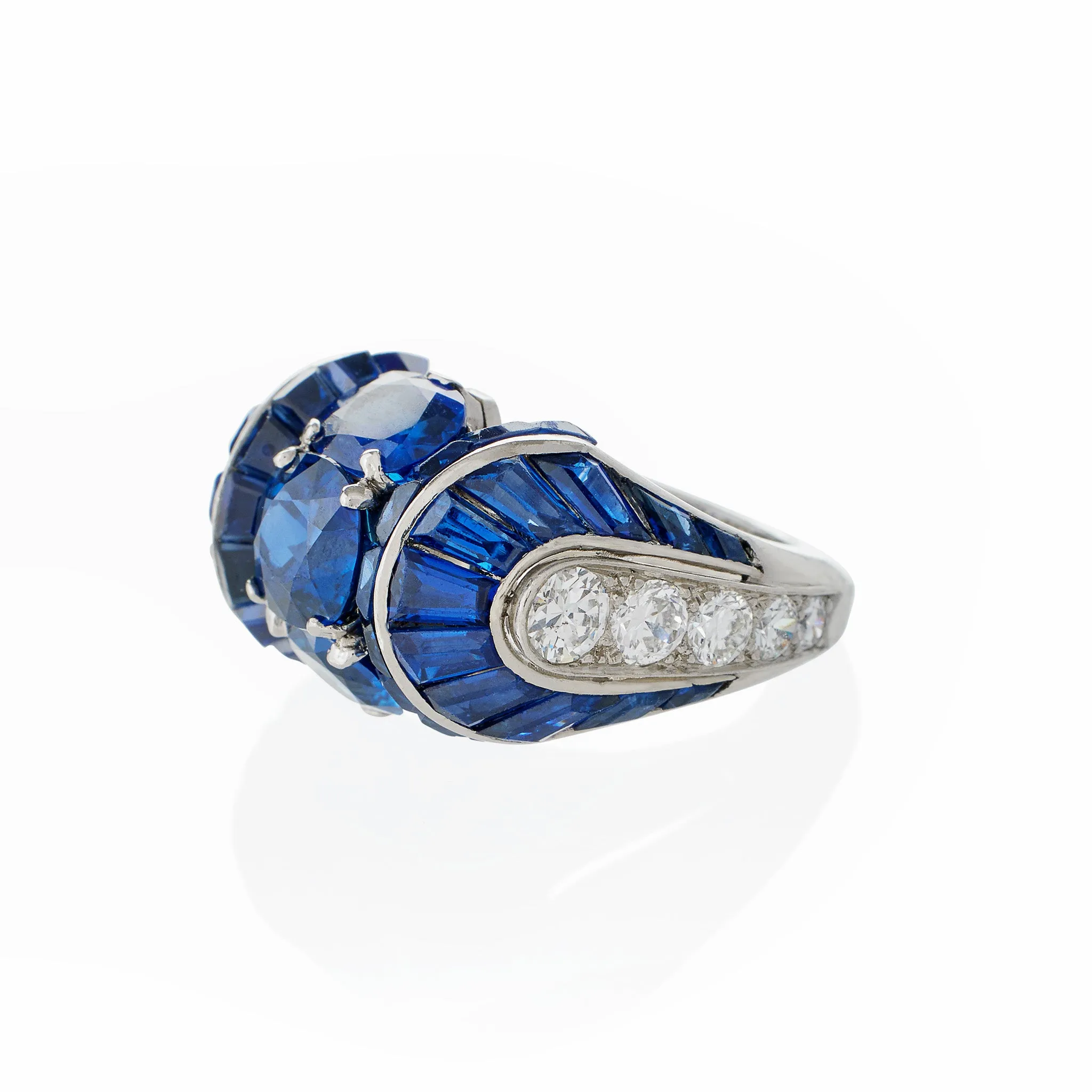 Van Cleef & Arpels Paris No-Heat Burmese Sapphire Ring