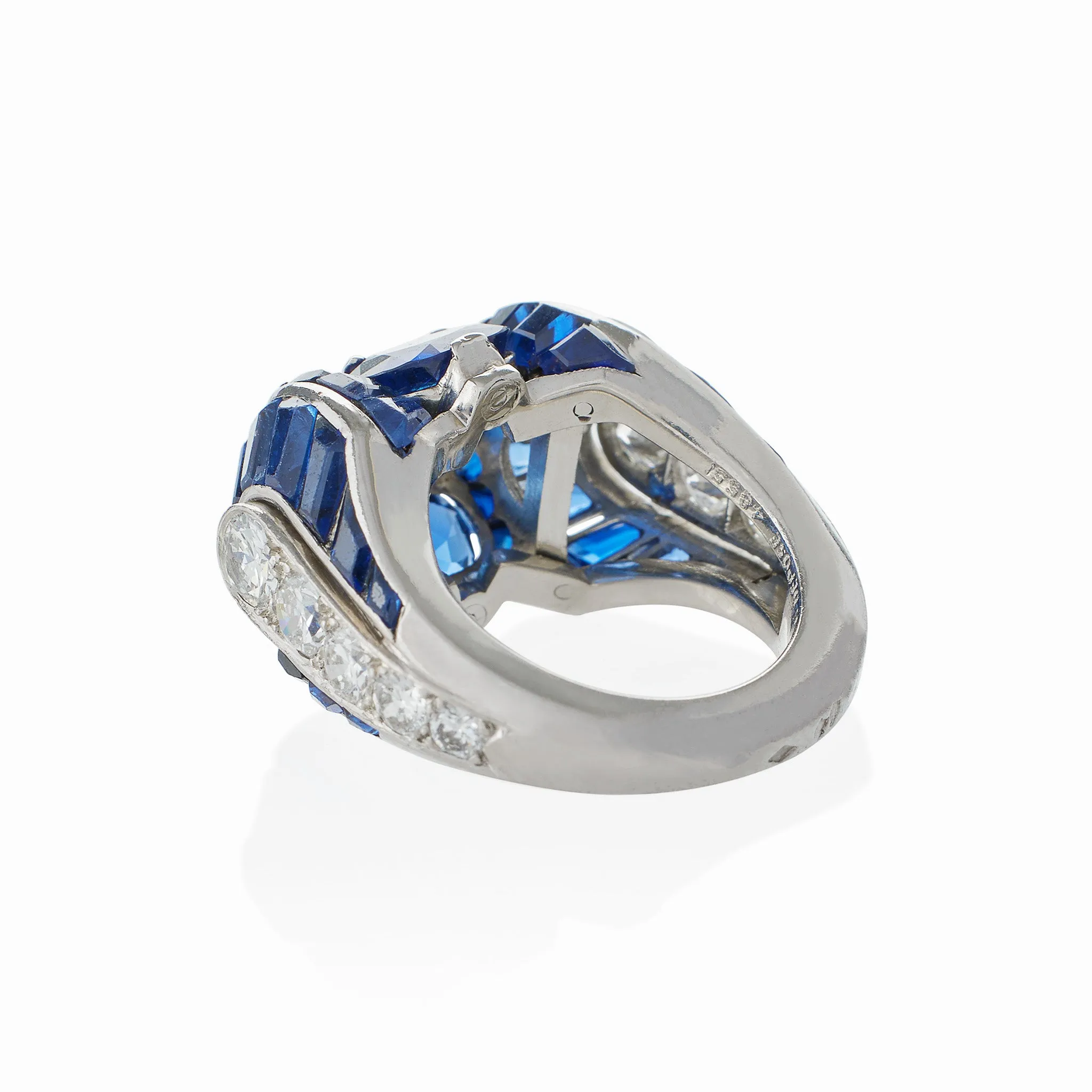 Van Cleef & Arpels Paris No-Heat Burmese Sapphire Ring