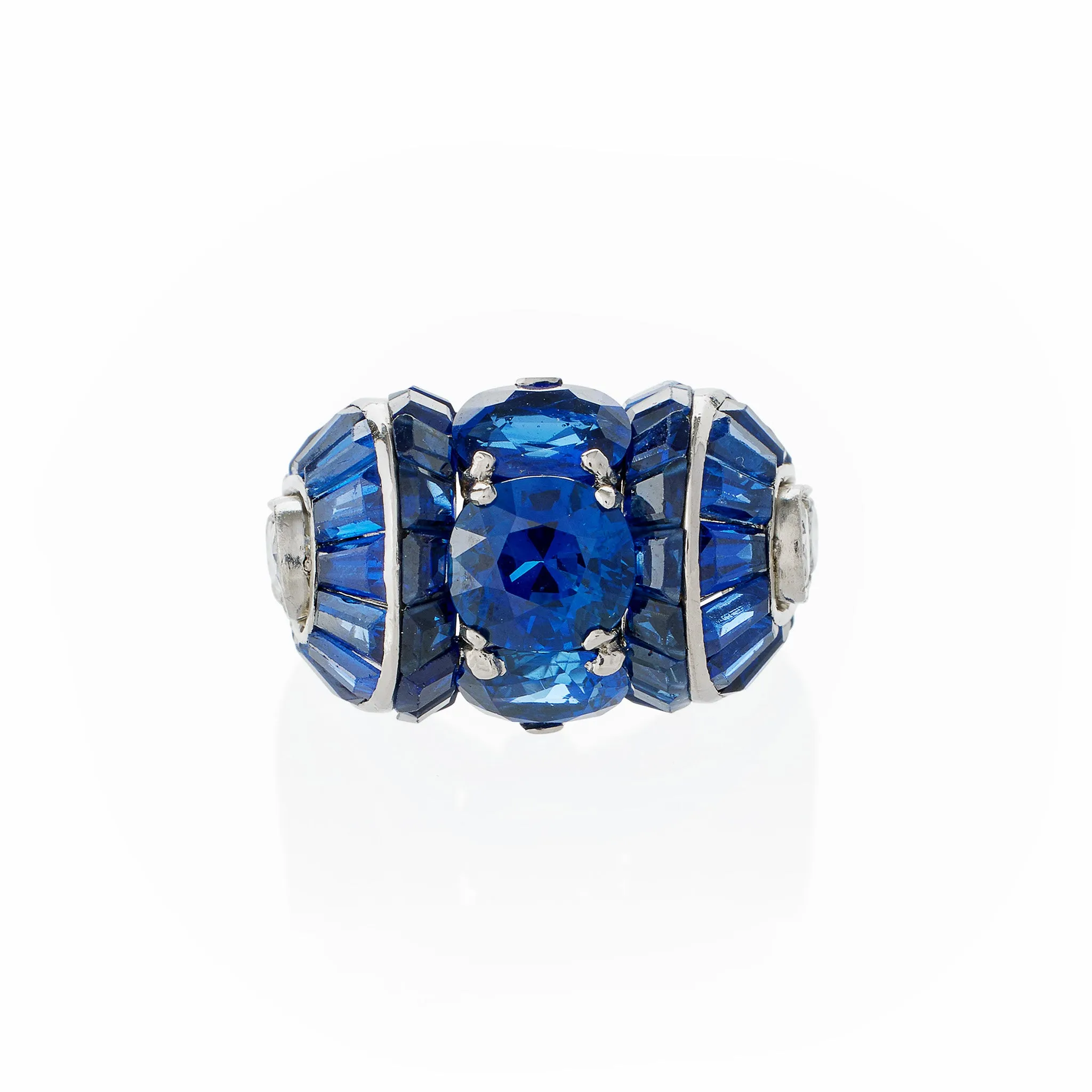 Van Cleef & Arpels Paris No-Heat Burmese Sapphire Ring