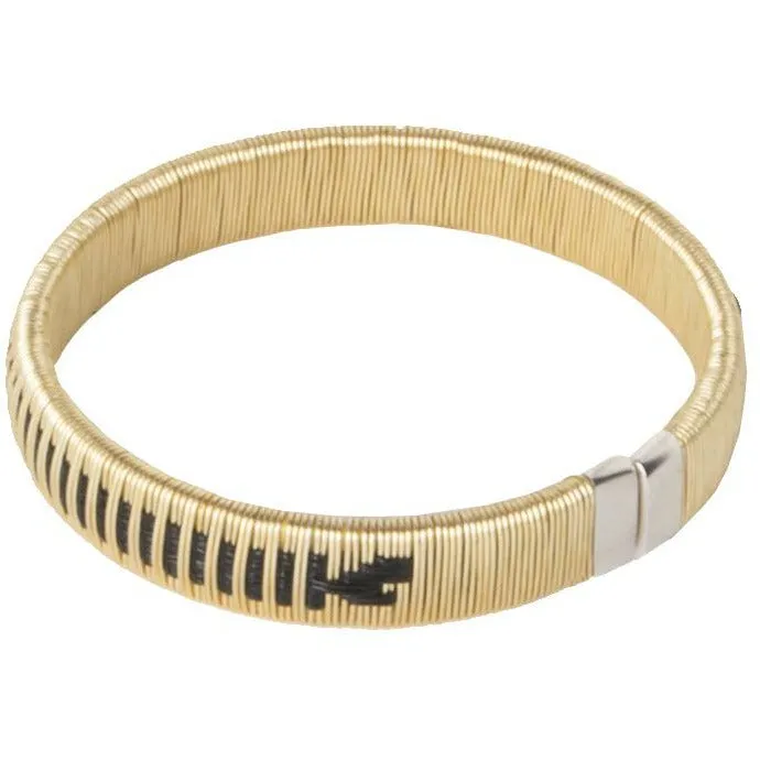 Woven Palm Bracelets - Gold